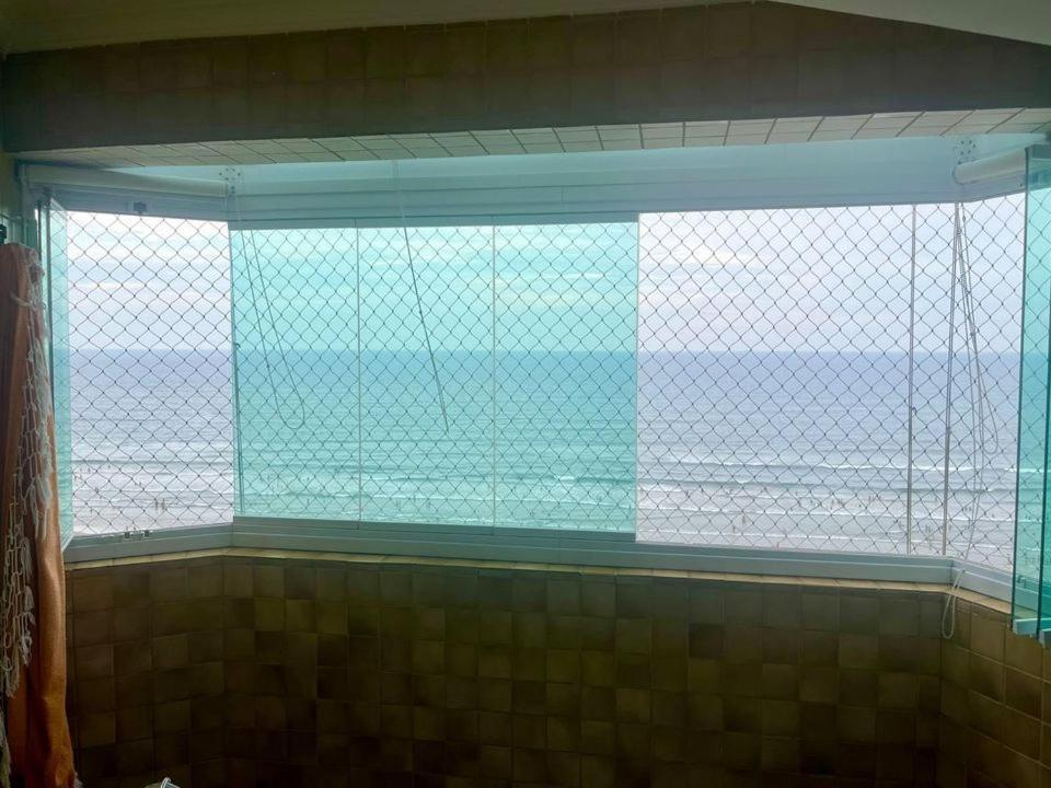 Apto 11O Vista Total Para O Mar Praia Grande  Esterno foto